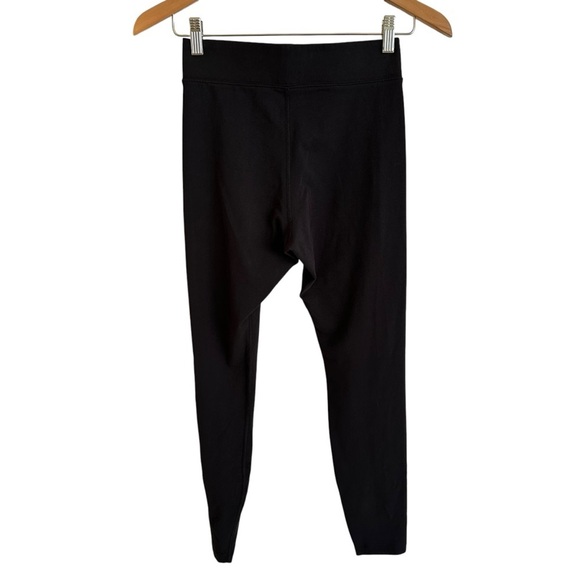 Nike Womens Small Black Gold Just Do It Graphic Leggings Cotton Knit Activewear - Picture 5 of 7